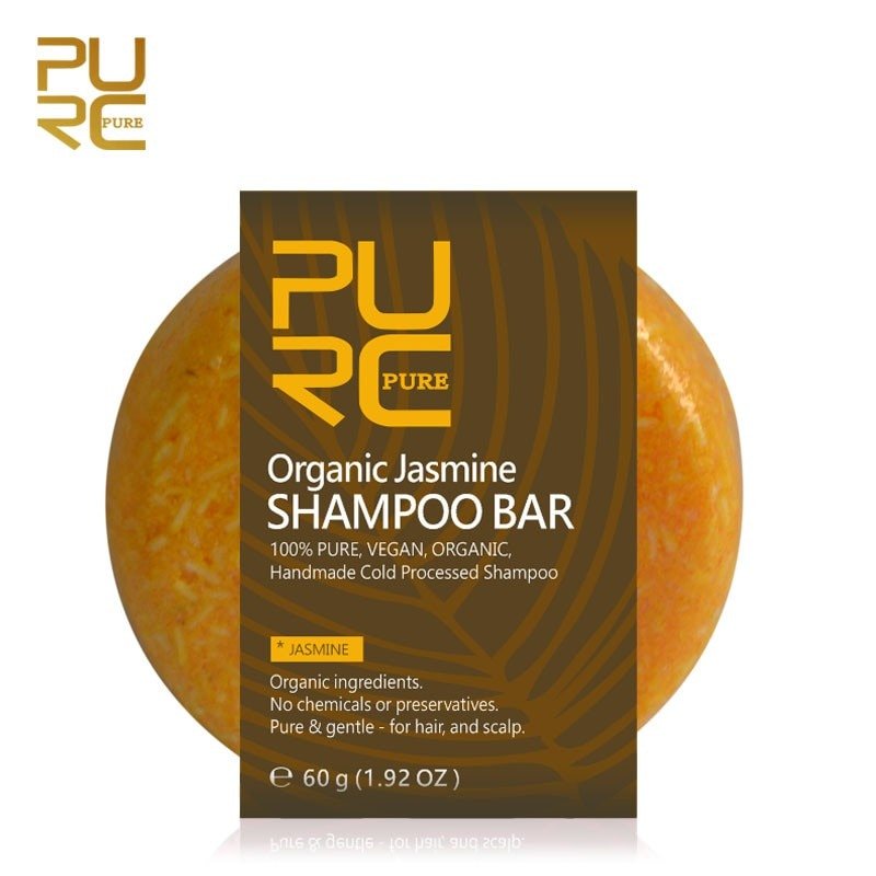 Pure shampoing solide Jasmine "tous types de cheveux" - topbrush