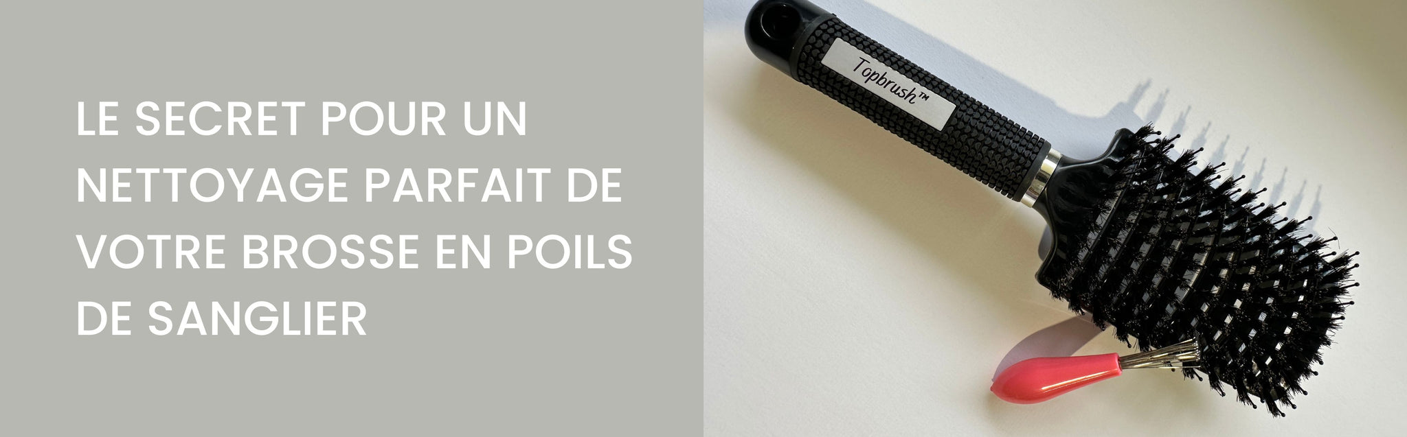 nettoyage brosse en poils de sanglier