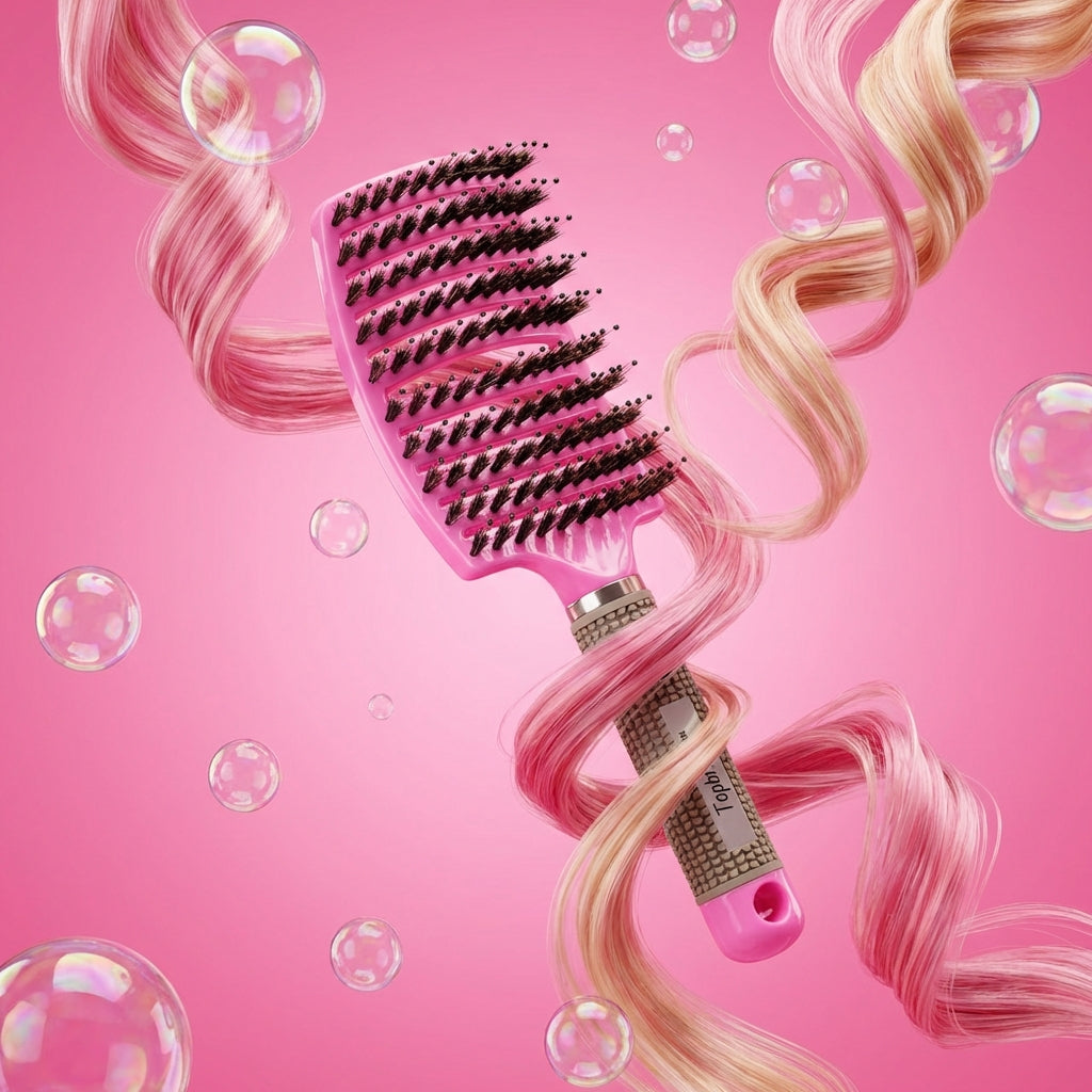 Brosse_demelante_Topbrush_rose