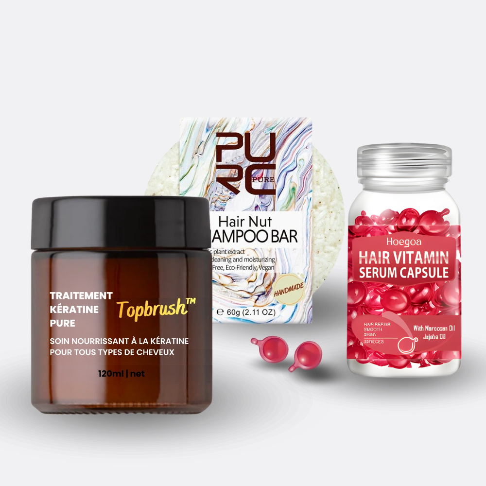 Pack cheveux abîmé topbrush