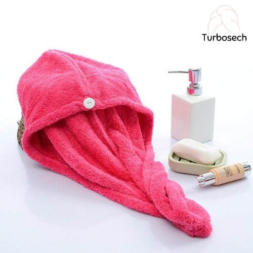 Turbosech - Serviette pour cheveux - topbrush