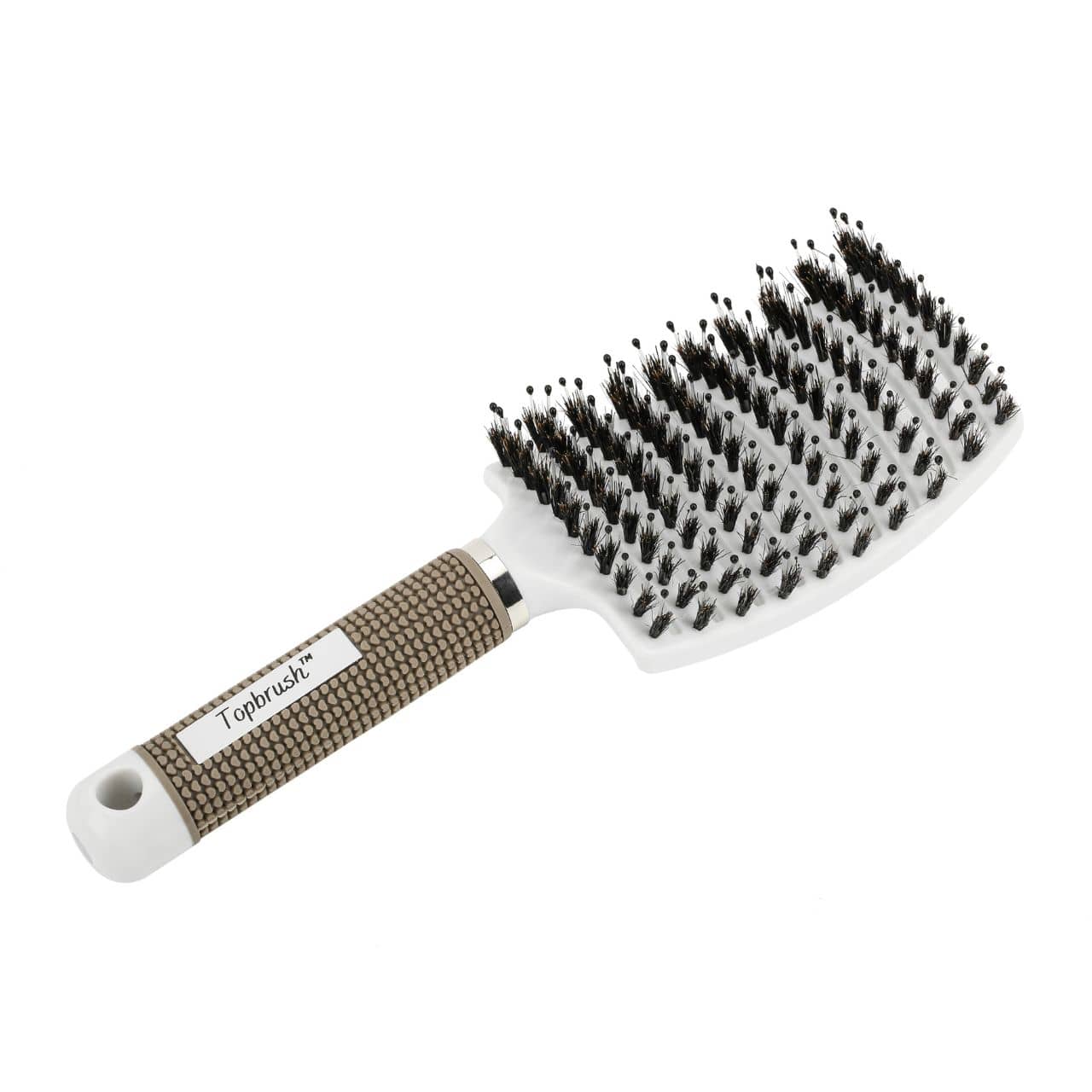 brosse démêlante Topbrush blanche